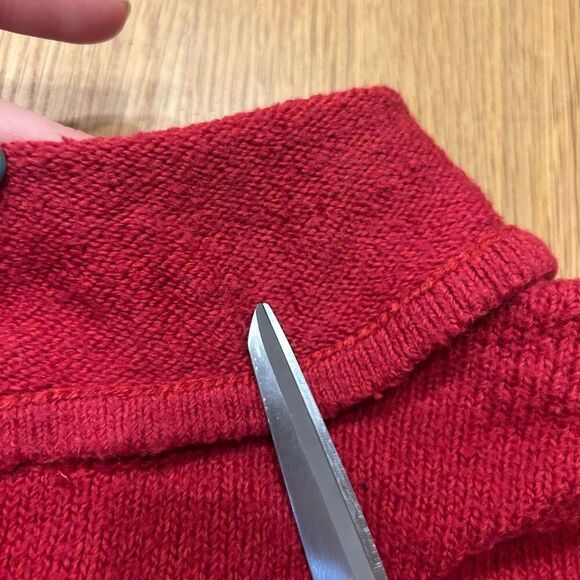 Christopher & Banks Women’s Medium Ugly Christmas Red Sweater - Picture 4 of 8